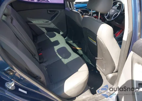 2015 Hyundai Elantra Sport из США, поврежденный, VIN KMHDH4AH4FU456733